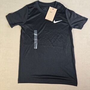 Nike Dri-Fit Kids Legend‎ TShirt Black XS DX9537-010 Athletic Performance Tee